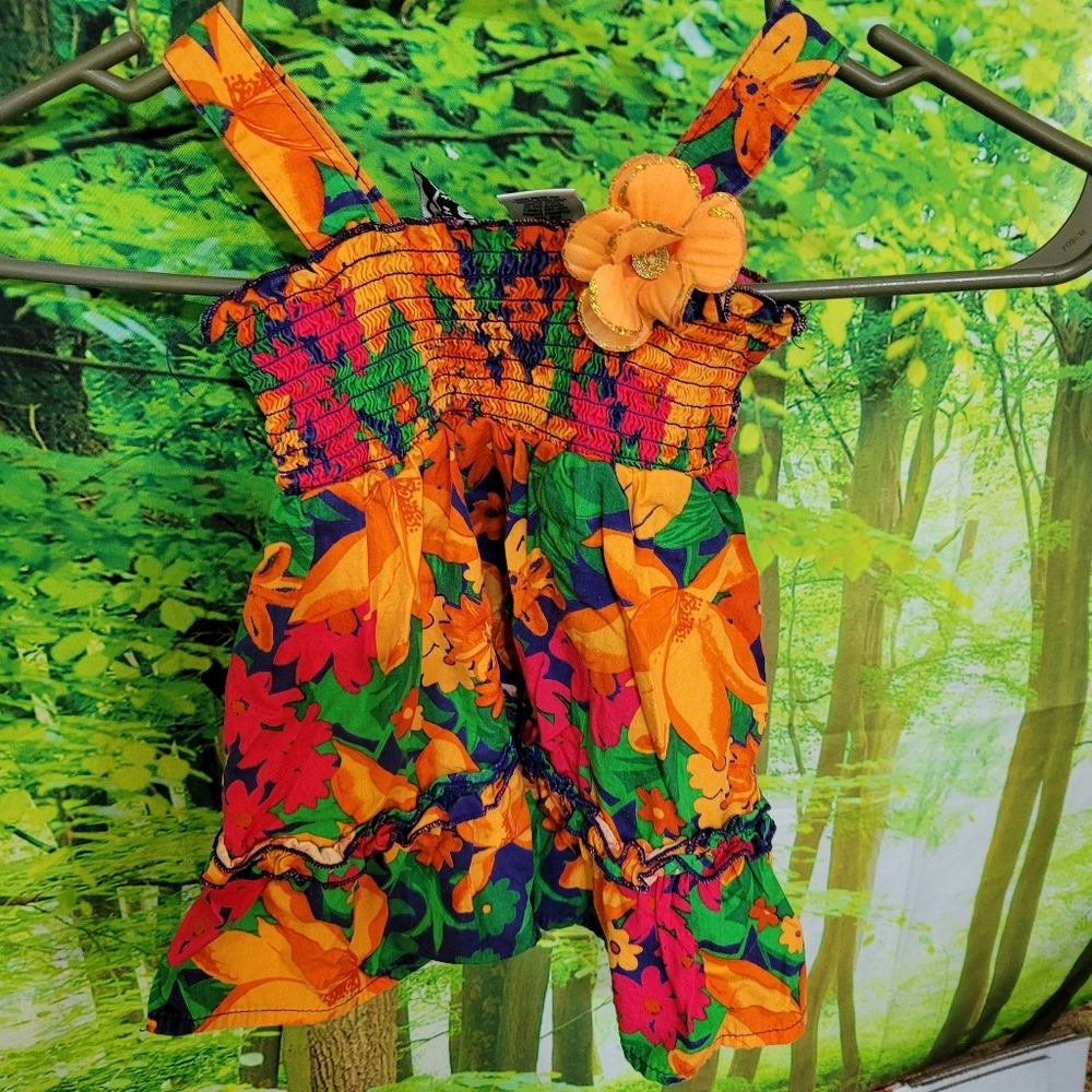 (3425) POGO CLUB of NY. GIRLS 2T,Summer dress.